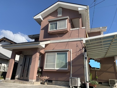 下関市戸建て、外壁塗装で新築が蘇りました