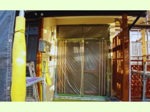 下関市での外壁塗装・屋根塗装工事は養生が決め手