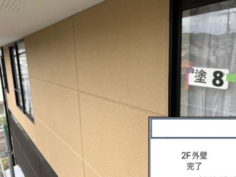 K様邸2F外壁　完了