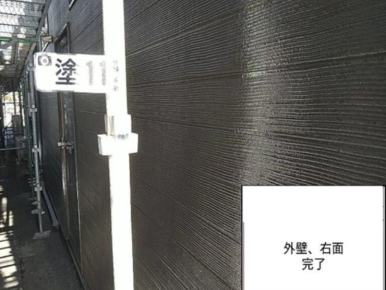 KT様外壁　右面完了